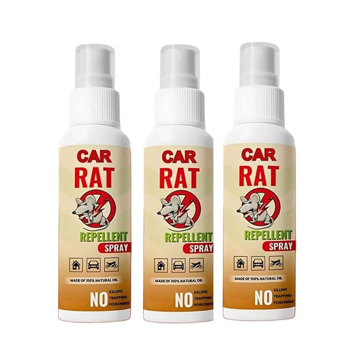 Eco Friendly Rat Repellent Spray (Pack Of 3)