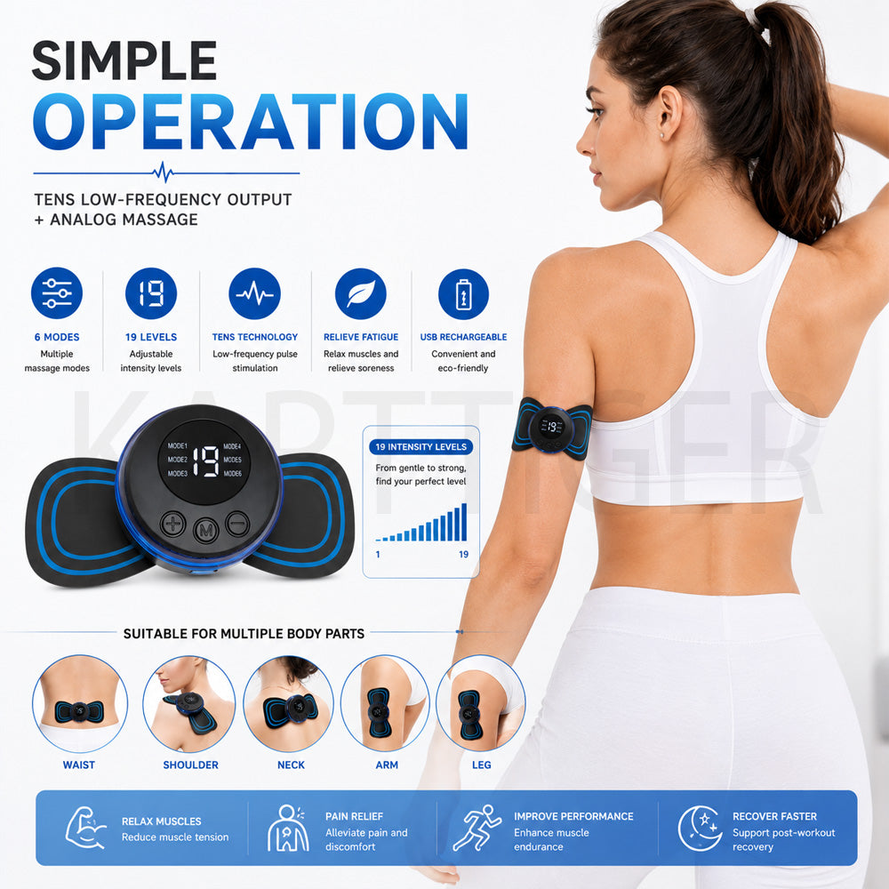 Mini Butterfly TENS Massager