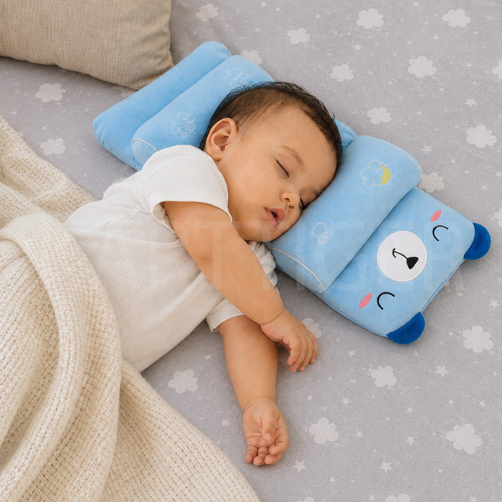 Baby Shaping Head Support Pillow - Assorted Colour